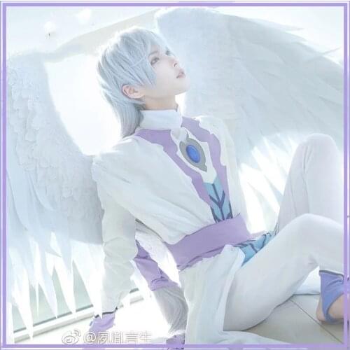 New Anime Clear Card Clamp Cardcaptor Sakura Tukisiro Yukito Cosplay Costume Full set Halloween Costumes for Women/Men S-XL