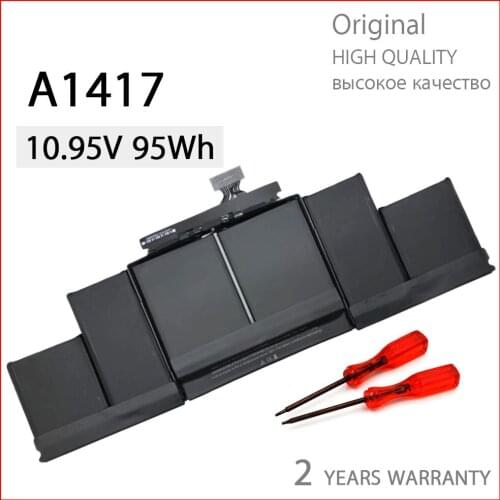 Genuine A1494 A1417 A1618 Original Laptop Battery For APPLE MacBook Pro 15" Retina Display A1398 Late 2013& Mid 2014 ME293 ME294