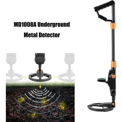 MD1008A Underground Metal Detector LCD Hunter Detecting Pinpointer Gold Silver Jewelry Digger Treasure Search Finders Seeker