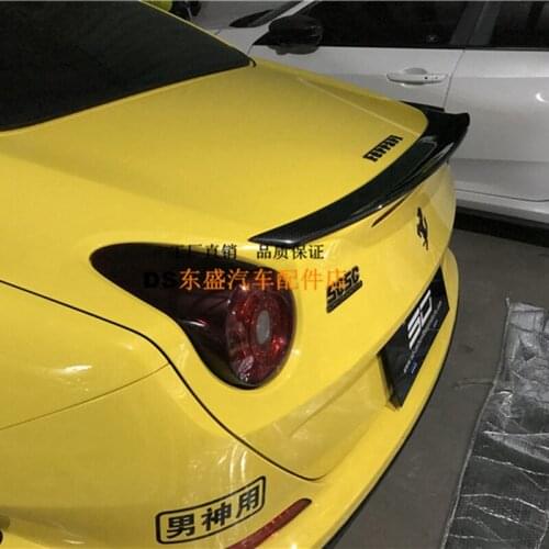 For Ferrari California high quality Carbon Fiber rear boot Wing Spoiler Rear Roof Spoiler Wing Trunk Lip Boot Cover