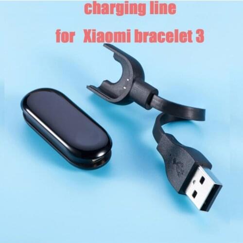 Smart Band Wristband Bracelet Charging Cable For Xiaomi MiBand3 Charger USB Soft Charger For Xiaomi Smart Bracelet Charging Line