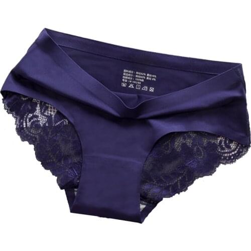 Women Briefs Seamless Panties Female Underwear Sexy Lace Panties low-Rise Lingerie Panties Hot Boxer