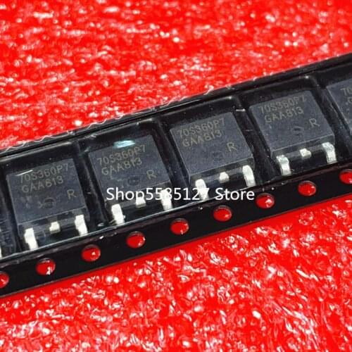 10PCS 70S360P7 IPD70R360P7S TO-252 700V 34A 100% New&original