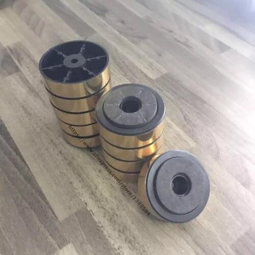 10pcs/lot New 47x15mm Speaker Spike Foot Speaker Subwoofer Amplifier Shockproof Base Pad DVD CD player bottom pad