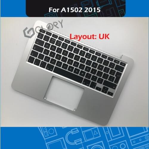 2015 Year Laptop A1502 Topcase + UK Keyboard for Macbook Pro Retina 13" A1502 Top Case Palmrest MF839 MF841