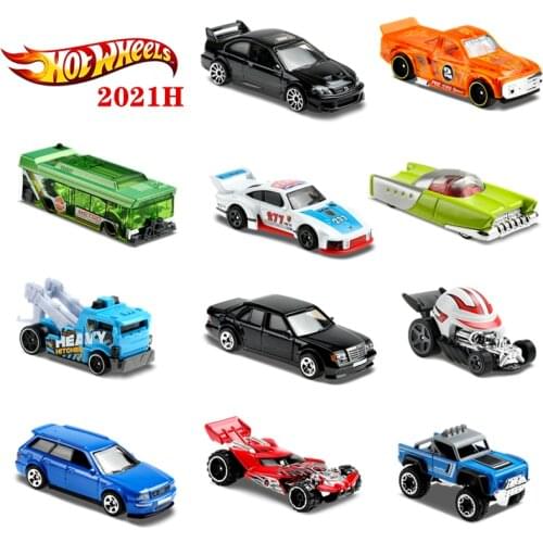 2021 Original Hot Wheels Mini Alloy Coupe Model Metal Die-Casting Simulation Racing Kids Toys Gift