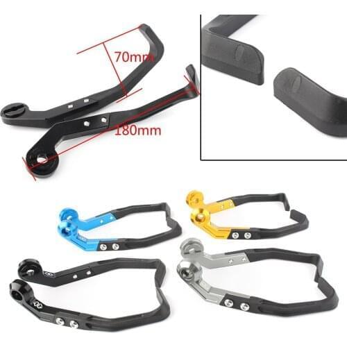 7/8" 22mm Handlebar Brake Clutch Levers Protective Guard For Honda Yamaha Suzuki Kawasaki etc CNC Aluminum Motorcycle Parts