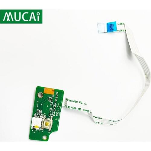 For DELL INSPIRON 15 7000 7557 7559 5577 5576 P57F laptop Power Button Board with Cable 0GRN82 DA0AM9TB8D0 Repairing Accessories