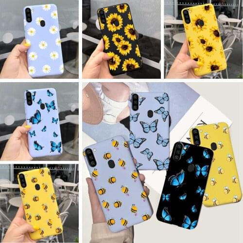 Sunflowers Phone Cases For Samsung Galaxy A11 A51 A71 A8 A01 Case Cover Soft Silicone Back cover for Samaung A10 A10s A 11 M11