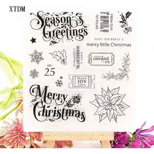 Hot sale Merry Easter Transparent Clear Stamps / Silicone Seals Roller Stamp for DIY scrapbooking photo album/Card Making