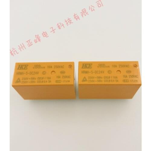 HKE Huigang Relay HRMH-S-DC24V-C a Set of Conversion 5-Pin 10a250vac G2R-1-24VDC
