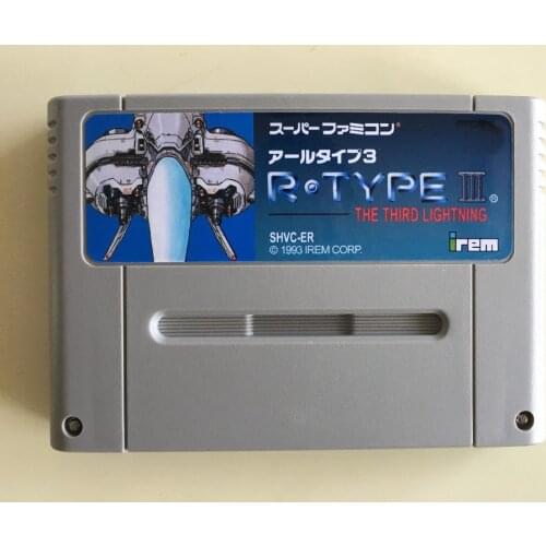 Game cards : R-Type III 3 ( Japanese NTSC Version!! )