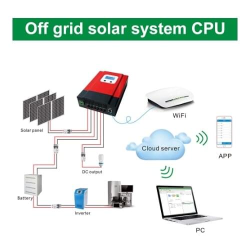 ESmart3 LCD 20A 30A 40A smart MPPT solar charge controller Max 150VDC with RS485 and battery temperature sensor 12V/24V/36V/48V