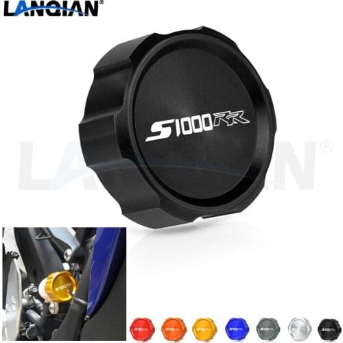 Motorcycle Rear Brake Reservoir Cover Cap For BMW S1000R 2014-2019 S1000RR 2009-2019 S1000XR 2015 2016 2017 2018 2019 Parts
