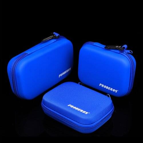 Multifunction Fly Fishing Lure Spinner Spoon Bait Foam Box Trout Flies Fishook Fish Hook Hard EVA Storage Case Accessory Bag