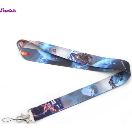 R0058 Ransitute Fashion Lanyard Mobile Phone Straps Card Holder Bead Keychain Phones Cameras Webbing