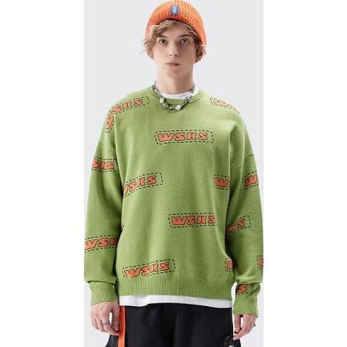 Own pai Mens Knitted Hoodies