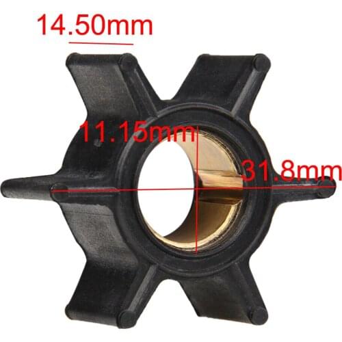 Water Pump Impeller 47-89980 For Mercury Outboard 3.5HP 3.6HP 4HP Outboard Motor