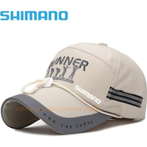 Shimano 2021 Summer Cap Men Reflected Light Outdoor Breathable Sun Protection Casual Sport Fishing Hats Unisex High Quality Cap