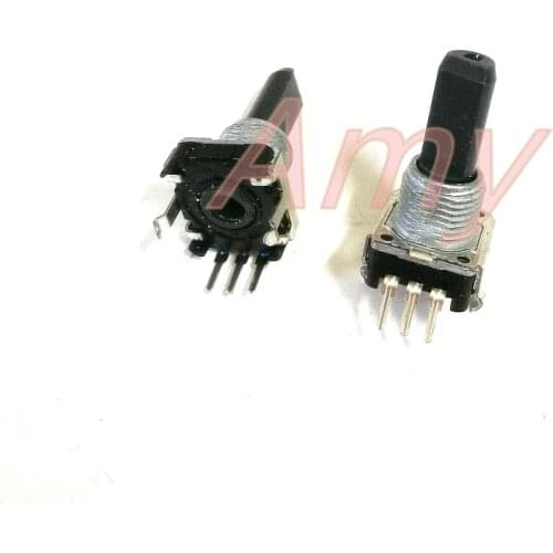 20pcs/lot Taiwan EC12 encoder without stepping 12 axis long pulse 20MM smooth handle digital potentiometer