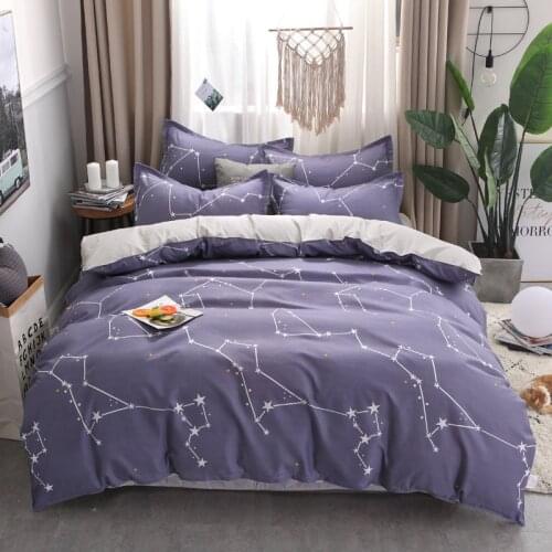 2020 Nordic Duvet Cover 200x200 Pillowcase 3Pcs，EU Size Quilt Cover 135x200 Bed Cover，Blanket Cover，Queen King Size Bedding Set