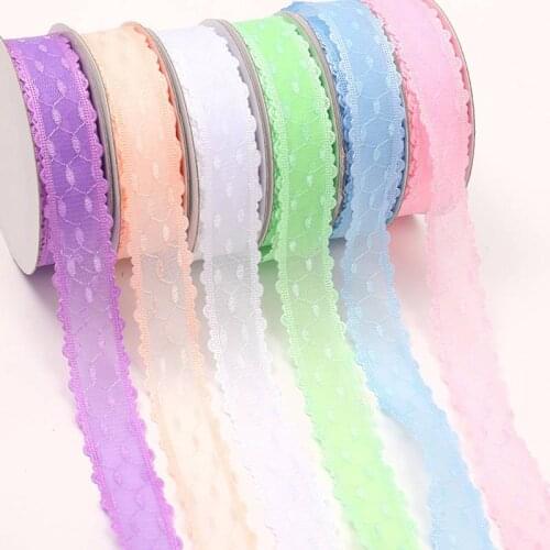 30mm 10yd lace tulle ribbon DIY handmade material headdress bow bow shoe hat accessories handicraft 3cm
