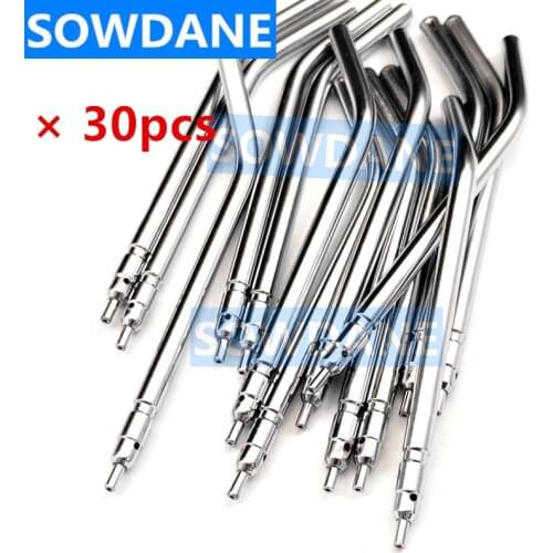 30 pcs Nozzles Tips Accessory Replacement part For New 3 way Dental Air Water Triple Syringe