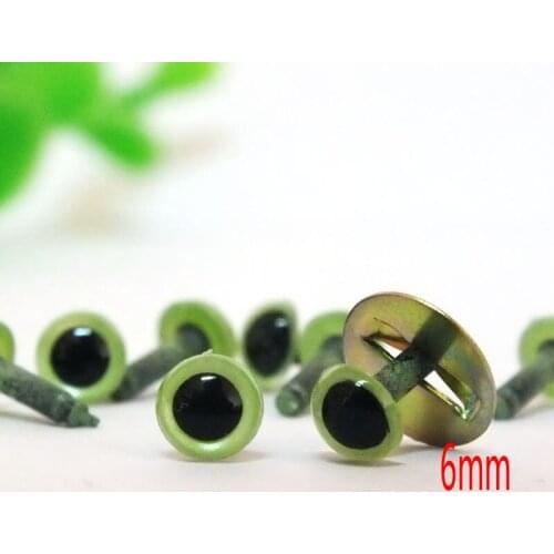 60pcs/lot green color Crystal Plush safety eyes Teddy Bears eyes