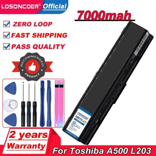Laptop Battery For Toshiba Satellite A500 L203 L500 L505 L555 M205 M207 M211 M216 M212 Pro A210 L300D L450 A200 L300 L550