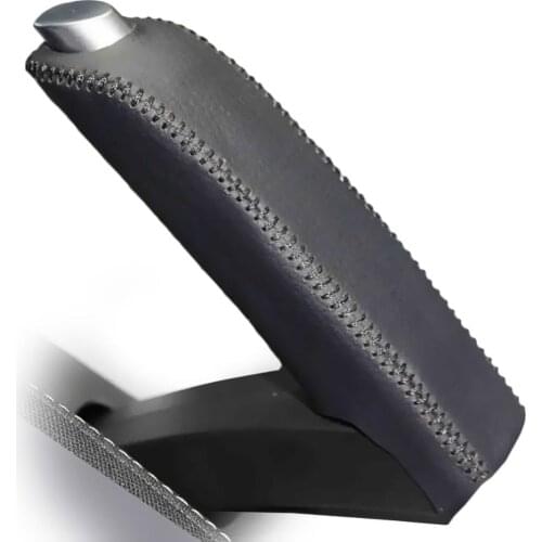 Case for Ford SUV KUGA handbrake cover Genuine leather DIY car styling Auto supplies Interior decoration