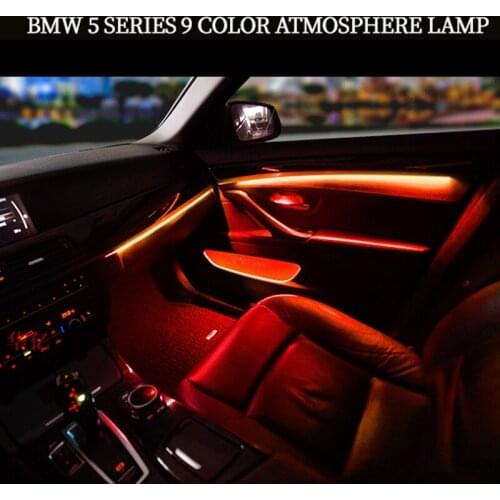 For BMW 5 Series F10/F11/F18 ambient lamp LED Modeling Car Ambient Light Neon Interior Light Car Jewelry car accessories