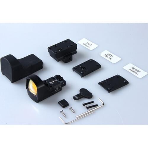 DP Pro Airsoft 1911 1913 Mount Sight Reflex Red Dot Sight Tactical Aim Scopes For Hunting Scope Accessories