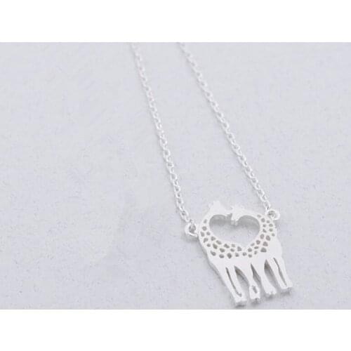 Trendy Loving Giraffes Hand Catenary Link Chain Romantic Animal Bracelets