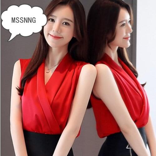 MSSNNG Womens Satin Shirts