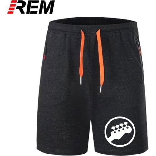 Rem short pants Streetwear Men Cotton O-Neck Short Sleeve Rock Guitarist Player Musicians Gift Music Logo Print Mens panties