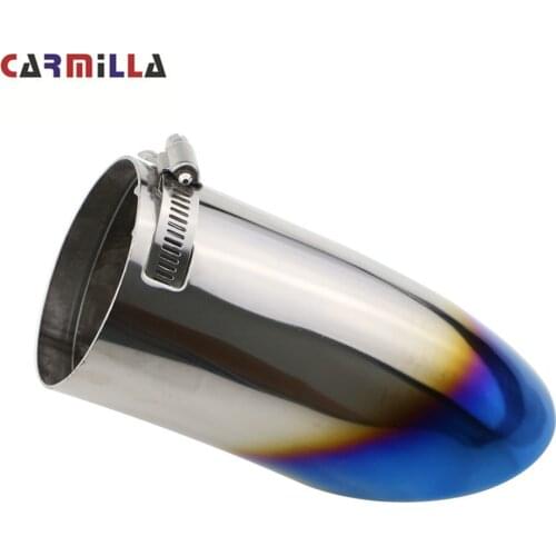 Auto Exhaust Muffler Tip for Nissan Xtrail X-trail T32 Rogue 2014 - 2020 Stainless Steel Pipe Trim Car Rear Tail Throat Liner