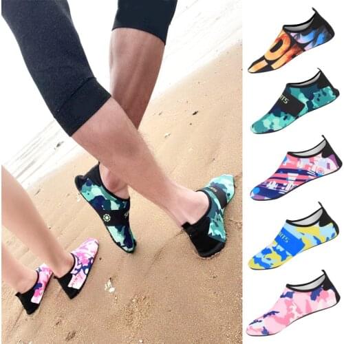 Women Water Shoes Men Beach Aqua Socks Quick Dry Outdoor Swim Socks Non Slip Adult Diving Wading Pool Non-slip Breathable