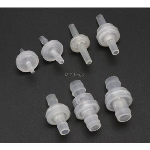 Plastic One-Way Non-Return Water Inline Fluids Check Valves for Fuel Gas Liquid