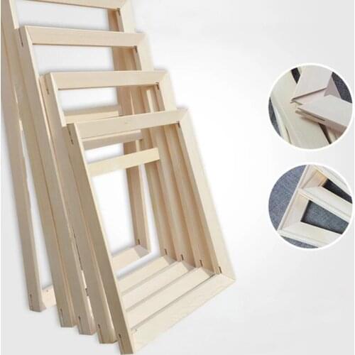 DIY Wooden Canvas Frame For Oil Painting Canvas Print Painting Frames Gallery Canvas Stretcher Bar Christmas Decoration For Home