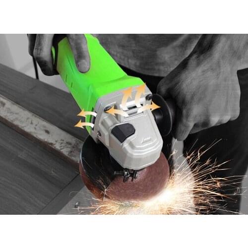 Speed regulation/Constant Speed Angle Grinder for Grinding Cutting Metal Electric 1100RPM For High Speed Material Removal 2000W