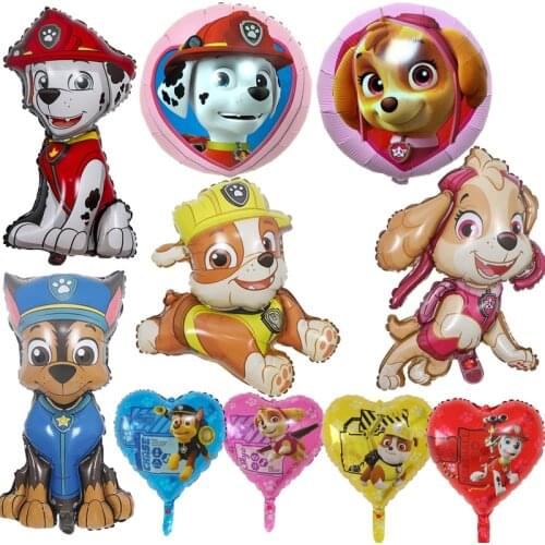 Dog patrol dog Custom dog Patrol balloon Baby birthday Boy girl Party decoration set decoration Supplies