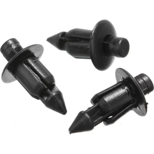 New 10pcs Plastic Bike Fairing Rivet Trim Clip Fit 6mm Hole For Honda For Yamaha For Suzuki Kawasaki