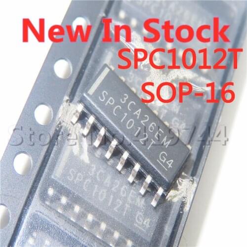 5PCS/LOT SPC1012T SOP-16 SMD LCD management chip NEW In Stock
