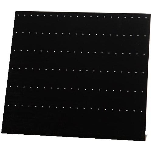 Black Acrylic 120 Holes Earring Holder Display Stand Jewelry Organizer Rack