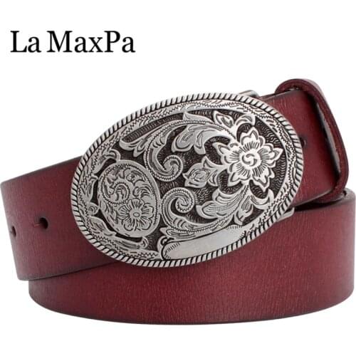La MaxPa Women's Leather Belts