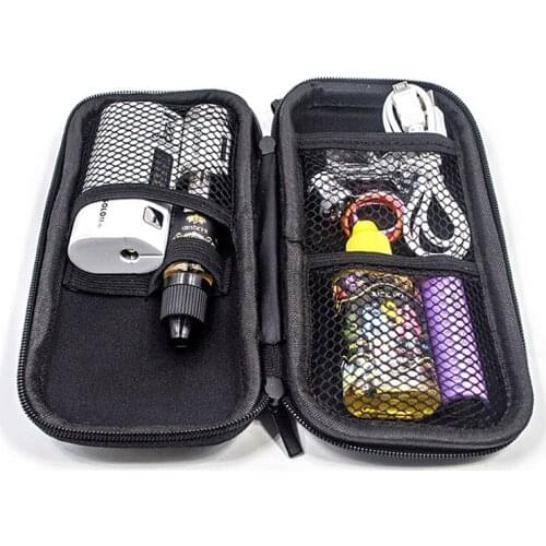 Fashion Black Portable Headset Box Traveling Storage Bag Case Headset Carrying Pouch Headphone Package Earphone Bag High Quality