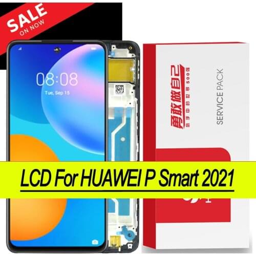 Original 6.67" Display For Huawei Honor 10X lite X10 lite DNN-LX9 Y7A LCD Touch Screen Digitizer HUAWEI P Smart 2021 Display