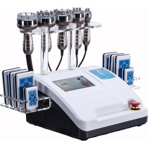 Ultrasonic cavitation frequency lipo slimming machine vacuum RF skin tighten beauty equipment