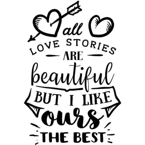 All Love Stories are beautiful flag with any color flag 3x5ft any size fabric cool decorate gift flag