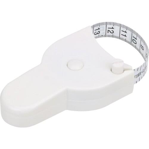 DIYWORK Body Fat Weight Loss Measure Retractable Ruler Gauging Tool 150cm For Fitness Accurate Tool Caliper Measuring Tape